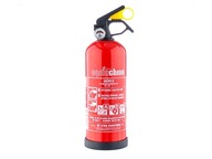 ABC 1kg práškový hasiaci prístroj s tlakomerom + vešiak
