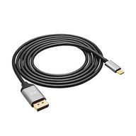 Kábel Akyga AK-AV-16 4K adaptér USB C DisplayPort