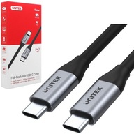 UNITEK 5K 4K 60Hz 10Gb/s 100W USB-C kábel | 100 cm