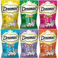 Dreamies MIX OF FLAVORS maškrty 6x60g