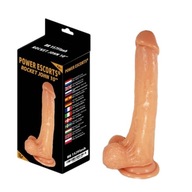 Realistické dlhé dildo so semenníkmi, Nude Power Escorts