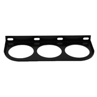 Gauge Dash Pod Bracket Mount Black Iron