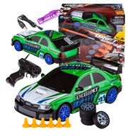 AUTO CAR RC DRIFT 1:24 2,4GHZ 4WD ZELENÁ