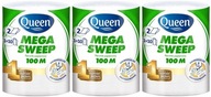 3x kuchynská papierová utierka QUEEN MEGA SWEEP 100