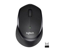 Bezdrôtová myš Logitech M330 Silent Plus, čierna, optický senzor