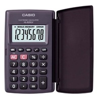 Casio Calculator HL 820LV BK, čierna, vrecková,