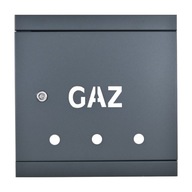 RECAVEROVANÉ DVERE GAZ GRAPHITE 250 x 250 RÁM, pozink.