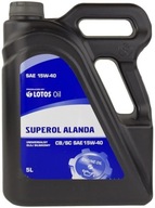 LOTOS SUPEROL ALANDA 15W40 API CB/SC MINERAL 5L