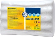 Modelovacia hmota ASTRA 1 kg - biela