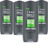 Dove Men sprchový gél Extra Fresh 400 ml x 4