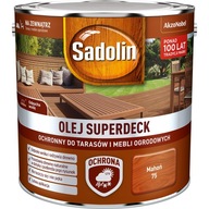 Sadolin Superdeck mahagónový olej na drevo 2,5 l