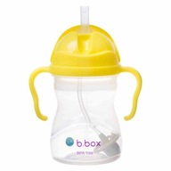 B.box fľaša na vodu, inovatívny pohár 240ml 6m+ citrón