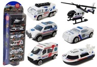 Automobilová súprava Ambulancia Núdzové pružiny 1:64