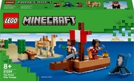 Plavba pirátskou loďou LEGO Minecraft (21259)