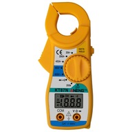 Žltý ANENG KT87N Mini digitálny AC/Clamp meter