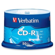 Verbatim CD-R 700 MB logo 50ks