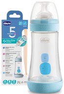 CHICCO antikoliková fľaša + cumlík 2 m + 240 ml