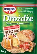 DR. OETKER SUŠENÉ DROŽDIE INSTANTNÉ 14G