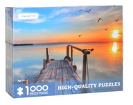 PUZZLE 1000 ks SUNRISE BRIDGE veľ. 70x50 cm