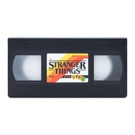 Lampa VHS kazeta - Stranger Things