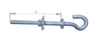 Háková skrutka M20x300 mm