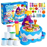 SET CAKE CLAY Plasteline Set CREATIVE CAKE FOAM CLAY DARČEK