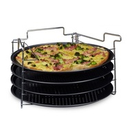 PIZZOVÝ TANIER 4 ks 32 cm FORMA PIZZOVÝ TANIER na STOJAN