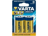 BATÉRIA VARTA LONGLIFE EXTRA LR 20 LLX 2D