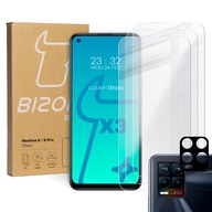 Sklo Bizon pre Realme 8 / 8 Pro + sklo fotoaparátu