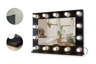 Hollywood Mirror toaletný stolík LED osvetlenie Make up