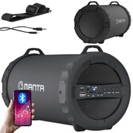 PRENOSNÝ BLUETOOTH REPRODUKTOR BEZDRÔTOVÝ BOOMBOX MANTA SPK204FM FM TUBE