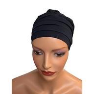 Čiapka Turban SANDY tmavomodrá od Eva Design