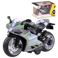 Diecast model Motocykel s povrázkovou hračkou ZA3933