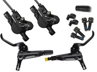 SADA HYDRAULICKÝCH BRZD PREDNÁ+ZADNÁ SHIMANO BR-MT500 750MM+1450MM