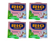 TUNÍK V EXTRA PANENKOM OLIVOVOM OLEJI 4x 160g RIO