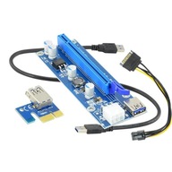 Rozširujúca karta PCI Express Riser Akyga AK-CA-64