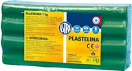 ASTRA plastelína 1 kg - zelená