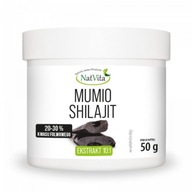 Mumio Shilajit 50g 20-30% NatVita fulvokyselina