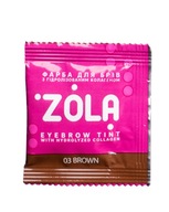 ZOLA farba na obočie 03 Brown 1,5ml + aktivátor