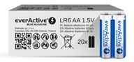 Modré alkalické batérie EverActive LR6/AA 40 ks Ed