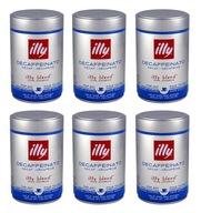 Illy Decaf mletá káva bez kofeínu 250 g 6 ks.