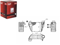 INTERCOOLER CHLADIČ VZDUCHU OCTAVIA 1.9TDI 96- HART
