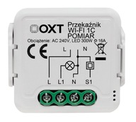 Modul OXT Inteligentné mini relé 1 meranie prúdu 16A WiFi Tuya