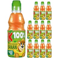 Kubuś 100% šťava banán mrkva jablko 12x300ml