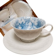 SET 2 ŠÁLKY Porcelán na kávu a čaj