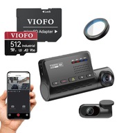 VIOFO A139 PRO 2CH-G 4K+FHD HDR GPS CPL + 512 GB