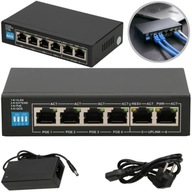 EXTRALINK SPÍNAČ 4xPoE 2xUPLINK V2 EUROS RJ45 60W