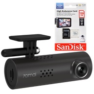 70mai Dash Cam 3 Autokamera Videorekordér + karta Sandisk 128GB