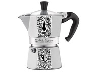 Kávovar BIALETTI Moka Express 3 TZ Strieborný a čierny