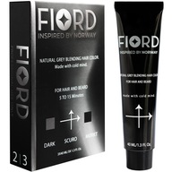 Krycí odmasťovač na fúzy a vlasy FIORD Męski Dark 2-3 3x40ml